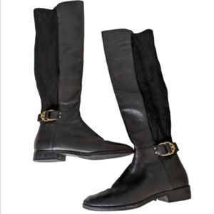 Tory Burch marsden long black over the knee boots